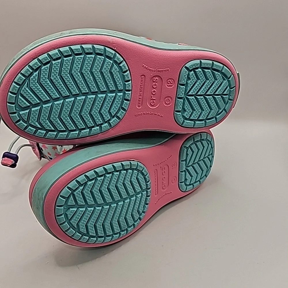 Crocs - CB LODGEPOINT GRAPHIC WNTRBT Pink / Blue size 12c